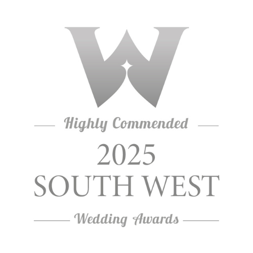 The south west wedding awards 2025 highly commended.
